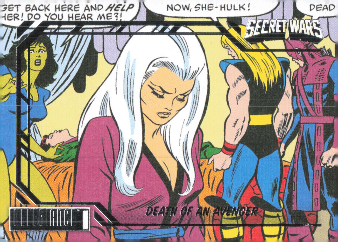 Secret Wars #7 - Death Of An Avenger