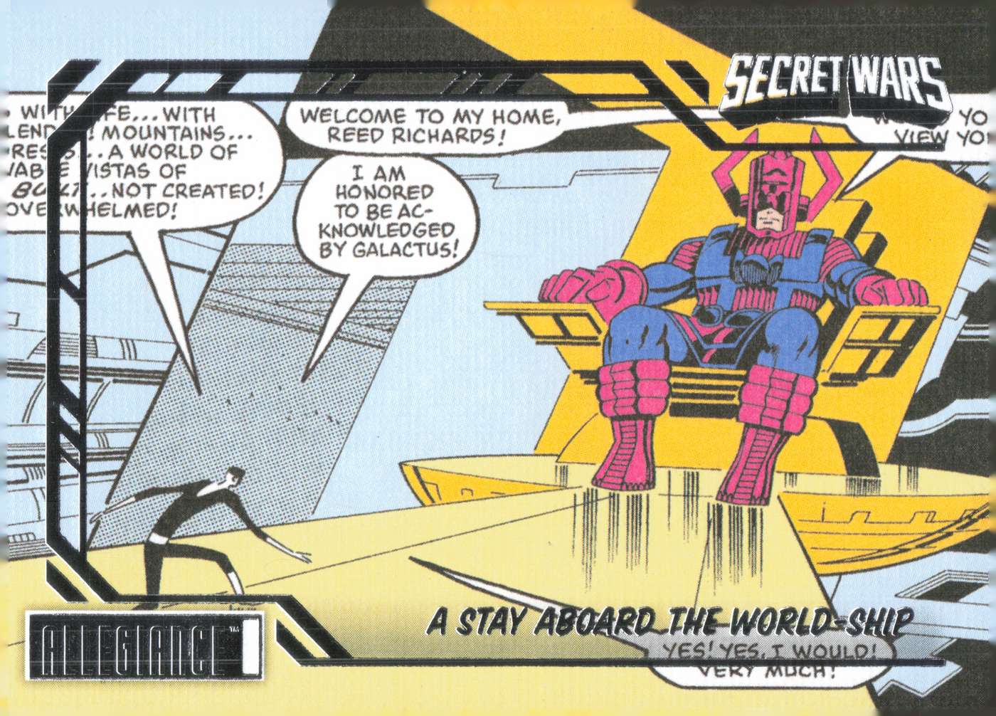Secret Wars #9 - A Stay Abord The World-Ship