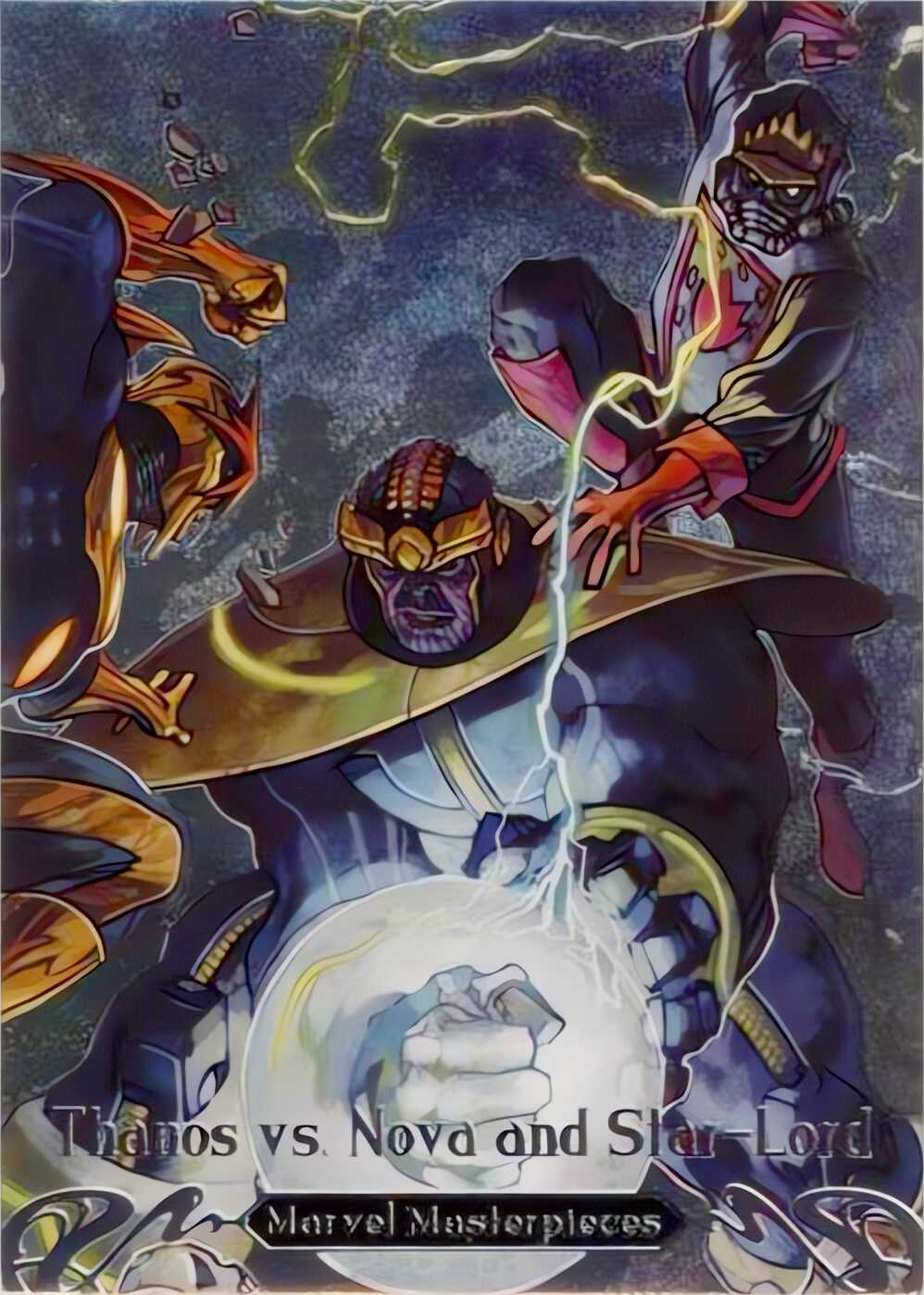 Thanos vs. Nova and Star-Lord