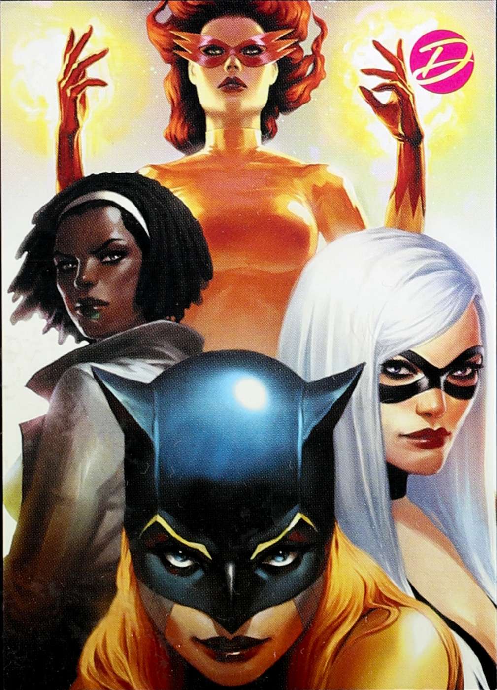 (Black Panther and friends; exclusive promo card)