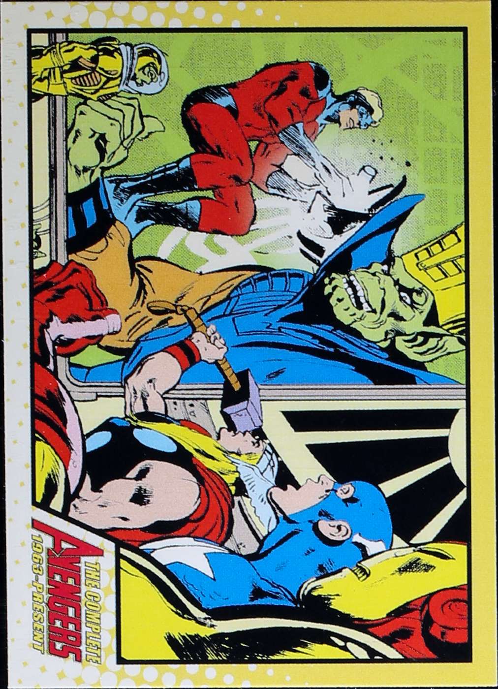 The Kree-Skrull War concluded. The Avengers de