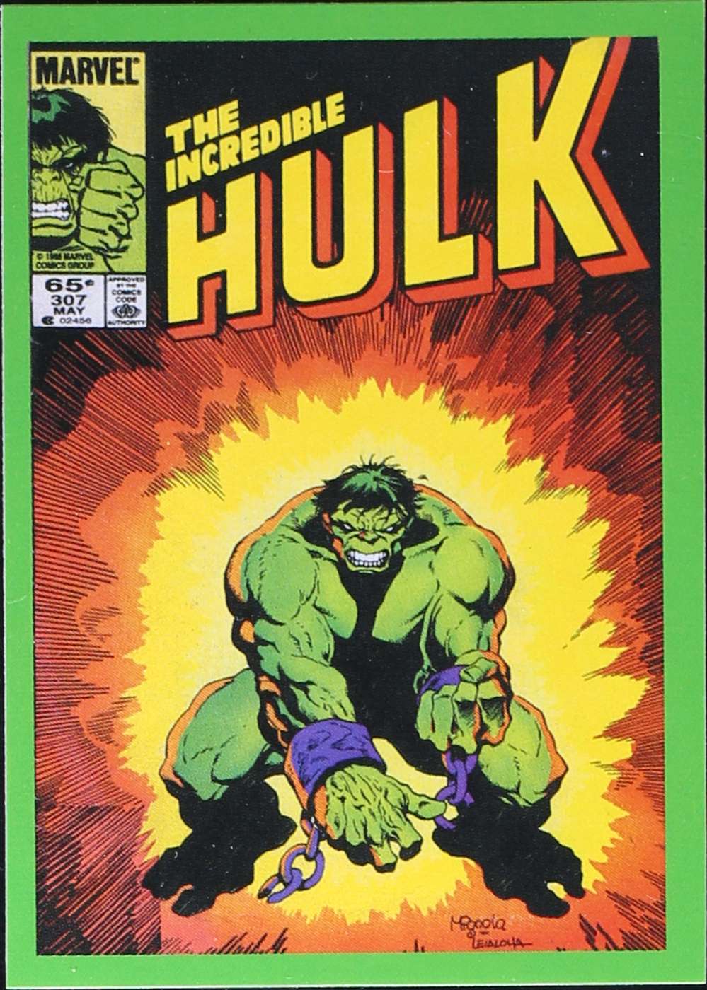 Issue #307: "... The Hunt Across Worlds!" May 1985