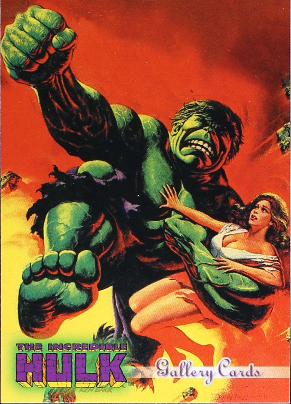 Used as the cover of Rampaaging Hulk #8, Ken B