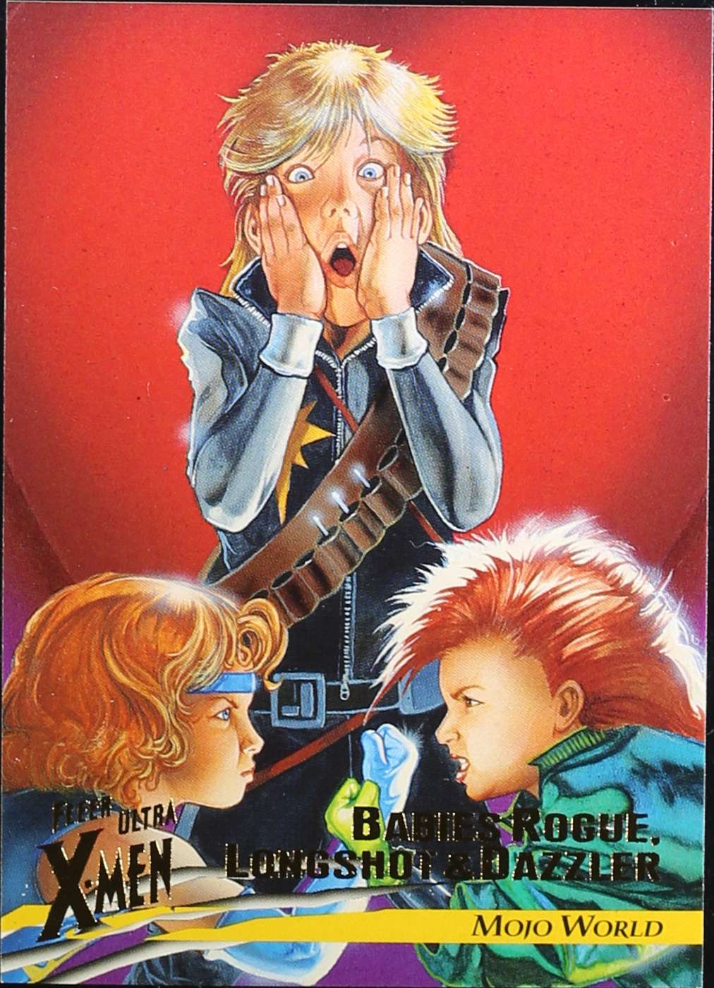 Babies Rogue, Longshot & Dazzler