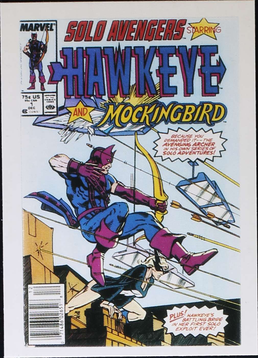 Solo Adventures Starring Hawkeye and Mockingbird