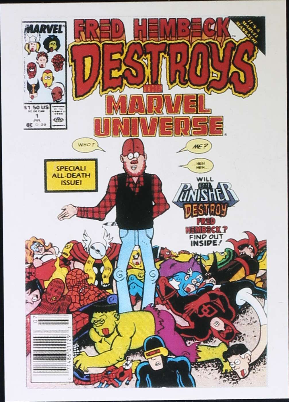 Fred Hembeck Destroys the Marvel Universe