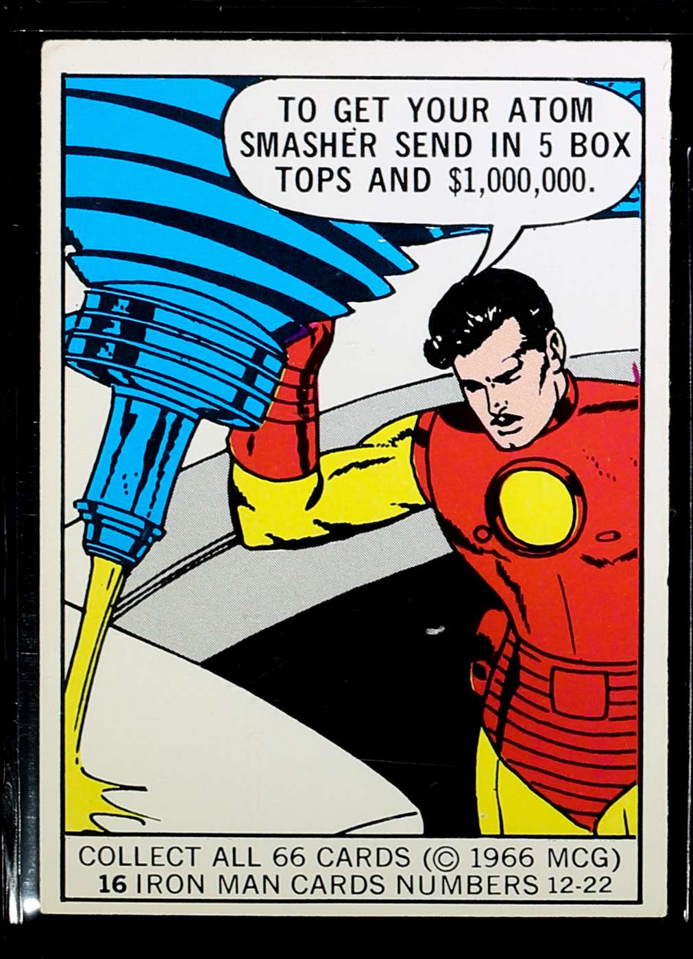 To get your atom smasher send in 5 box tops and $1,000,000.