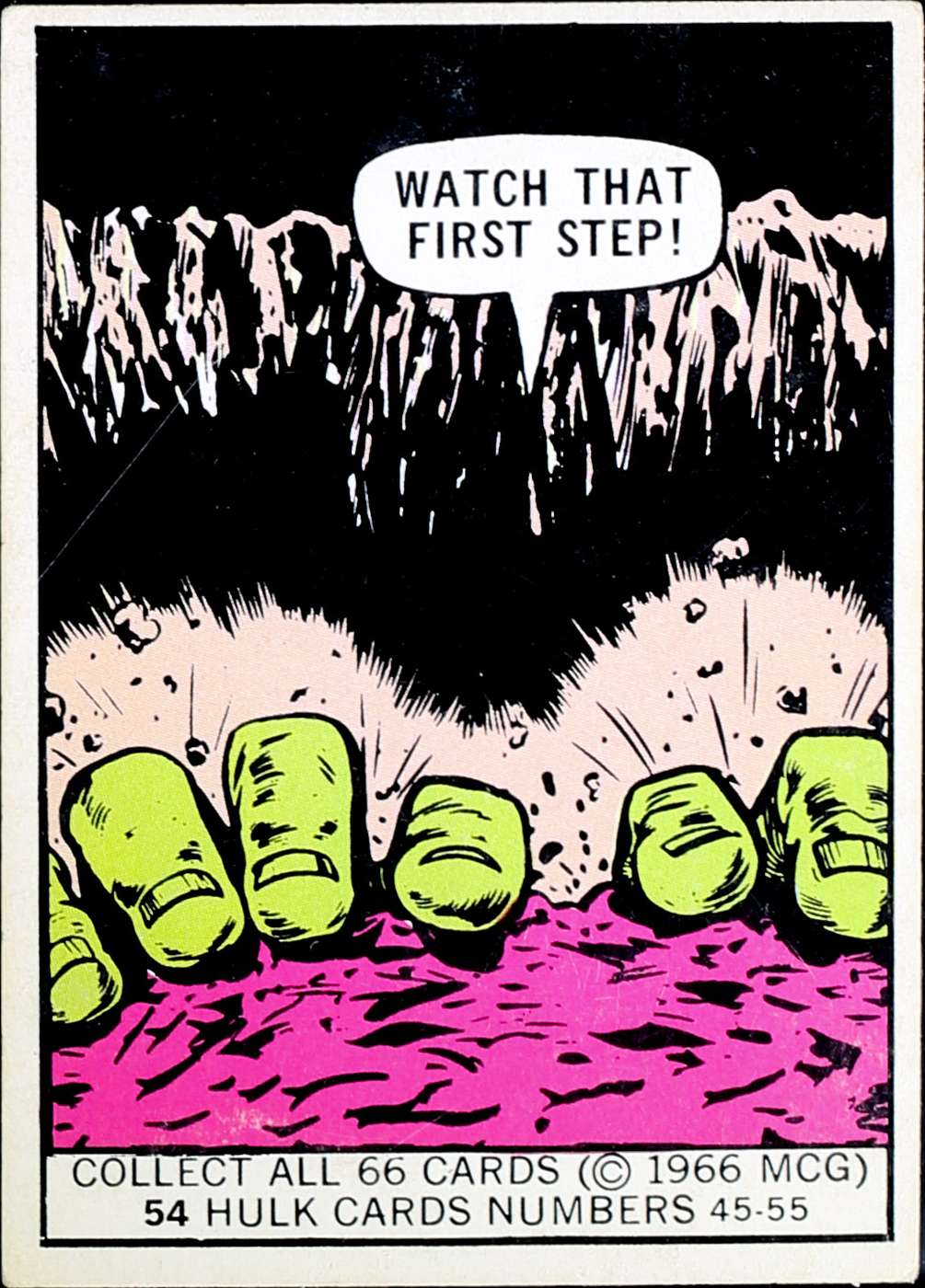 Watch that first step