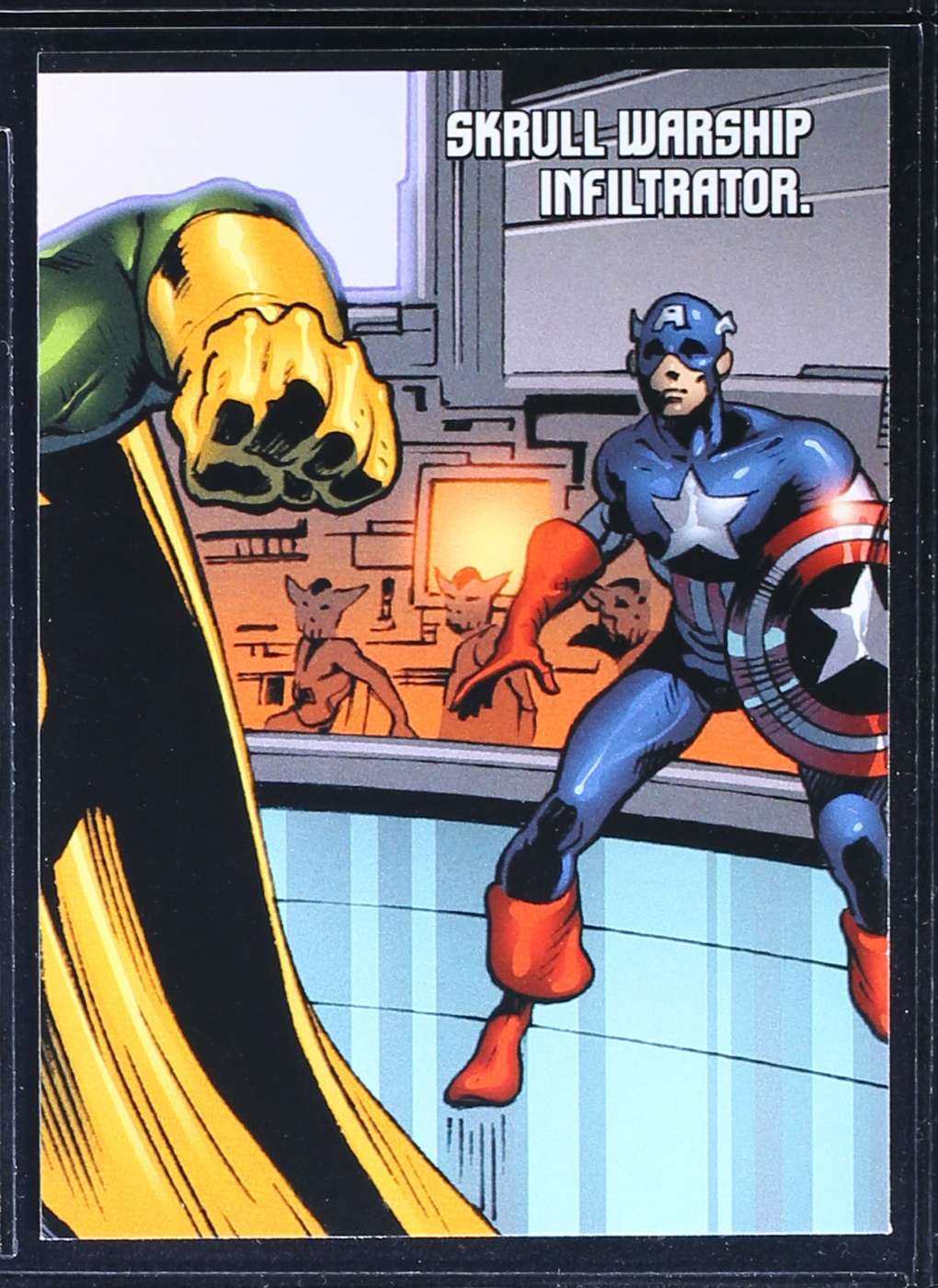 SKRULL WARSHIP INFILTRATOR.