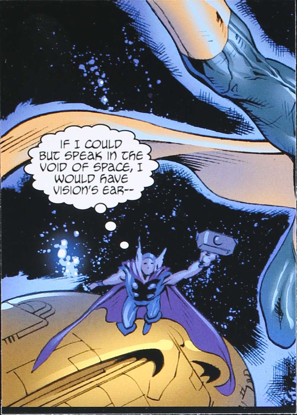 If I could but speak in the void of space, I w