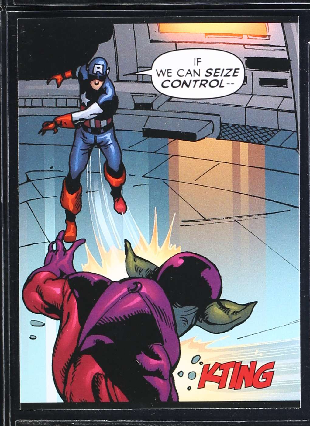 If we can seize control--