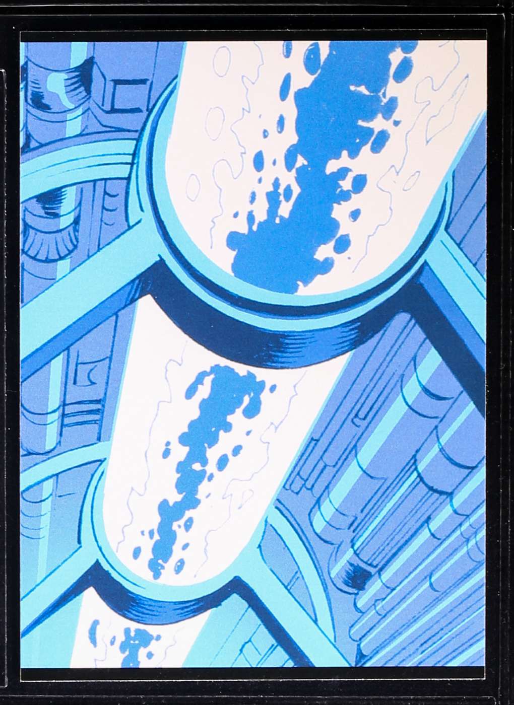 It's moving to face the Skrull homeworld. And