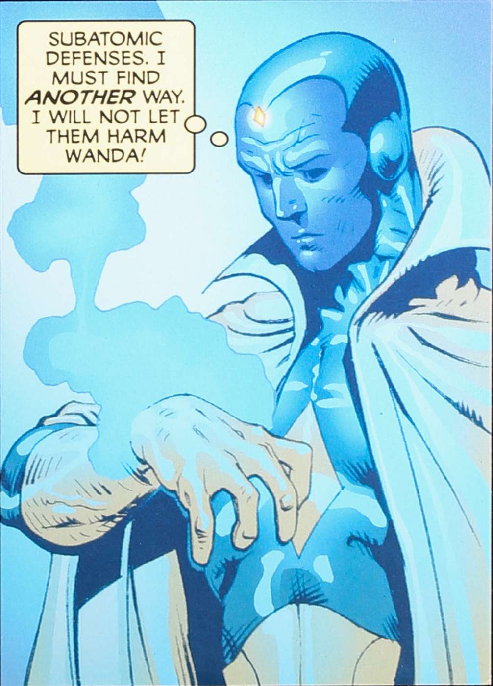 Subatomic defenses. I must find another way. I