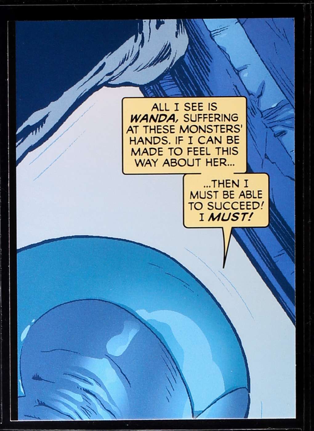 All I see is Wanda, suffering at these monster