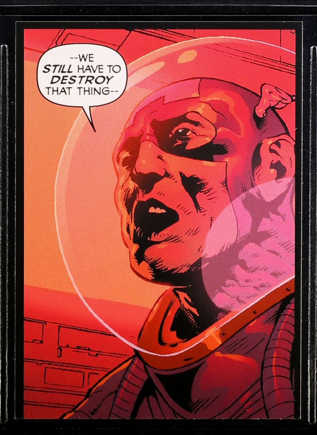 --We still have to destroy that thing--
