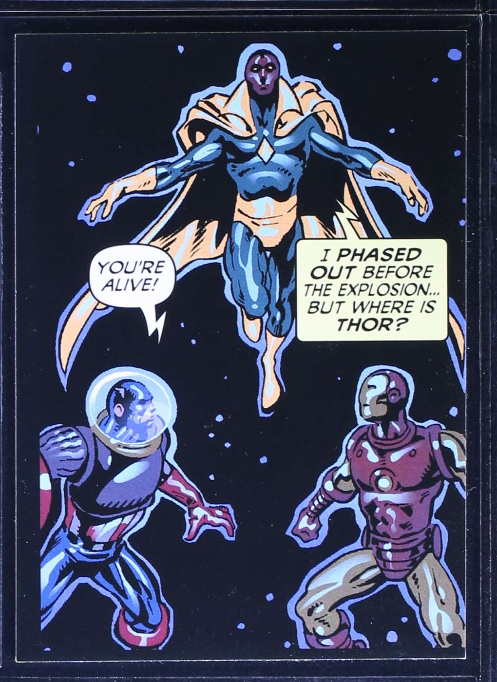 You're Alive! I phased out before the explosio