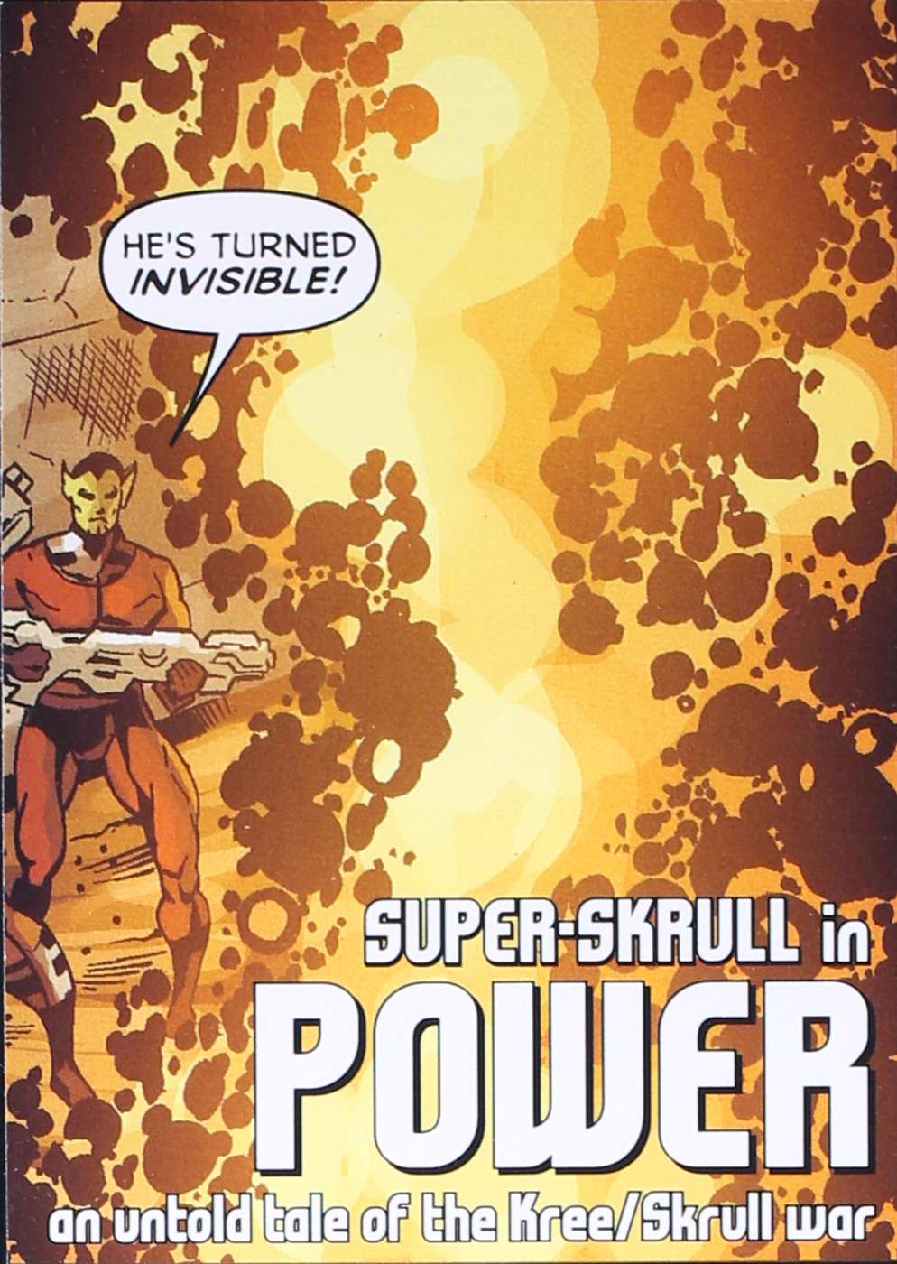 SUPER-SKRULL IN POWER - an untold tale of the