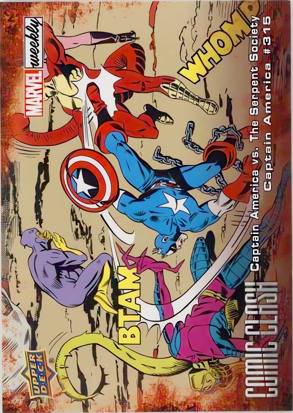 Captain America vs. The Serpent Society