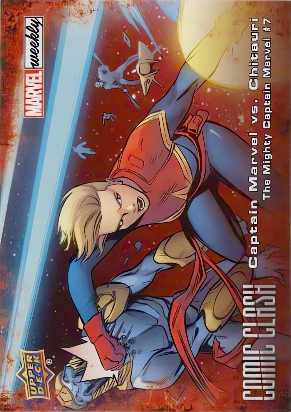 Captain Marvel vs. Chitauri
