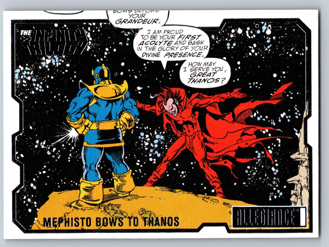 Infinity Gauntlet(1991) #1 - Thanos
