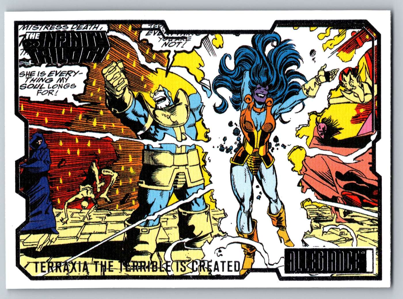 Infinity Guantlet (1991) #3 - Terraxia The Terrible