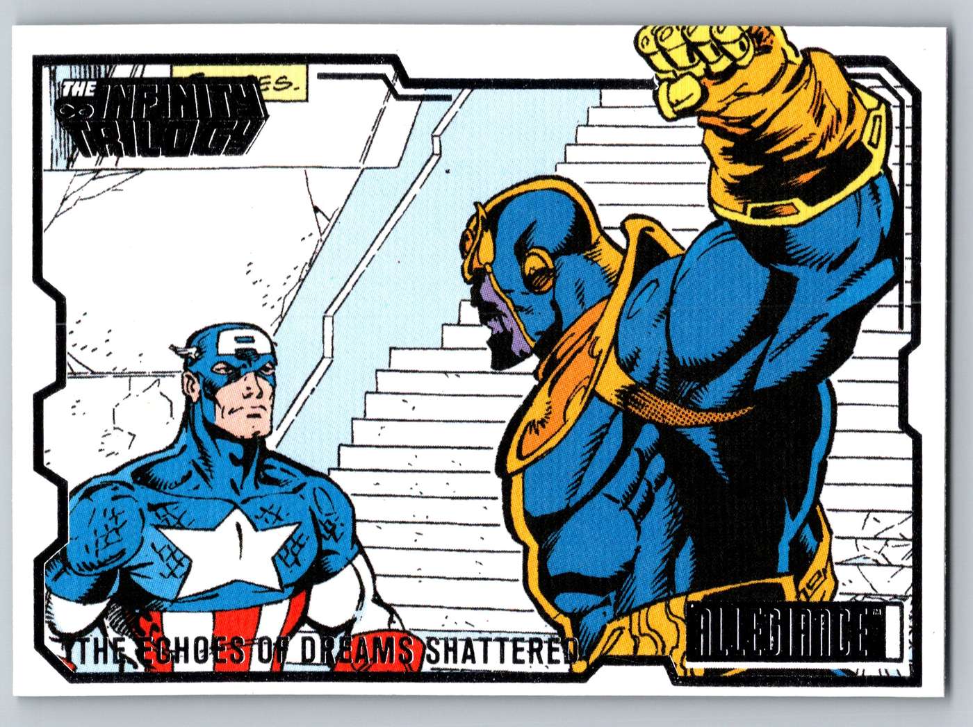 Infinity Gauntlet (1991) #4 - Captain America