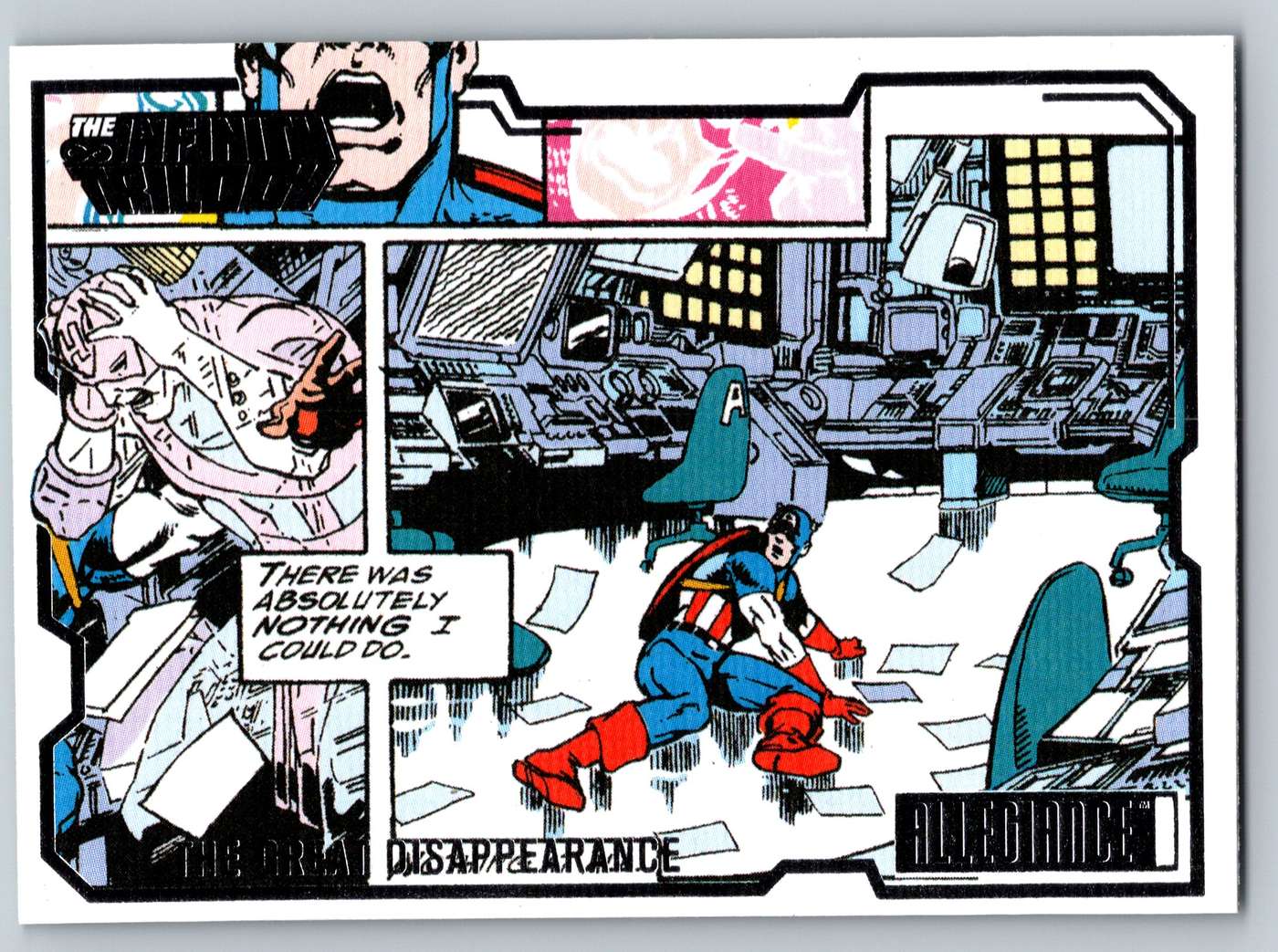 Infinity Gauntlet (1991) #1 - Captain America