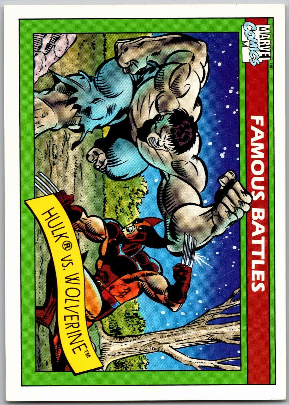 Hulk vs. Wolverine