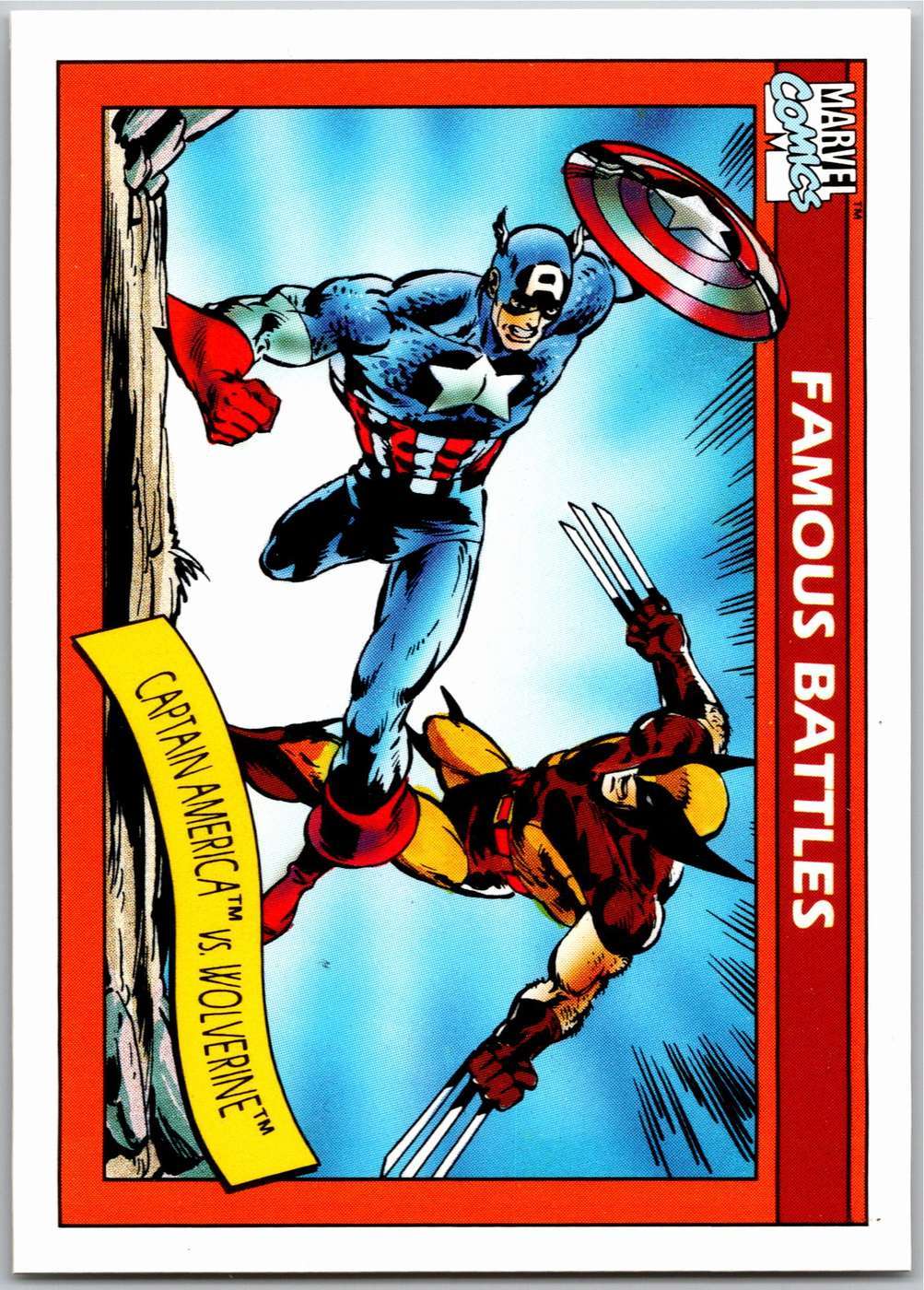 Captain America vs. Wolverine