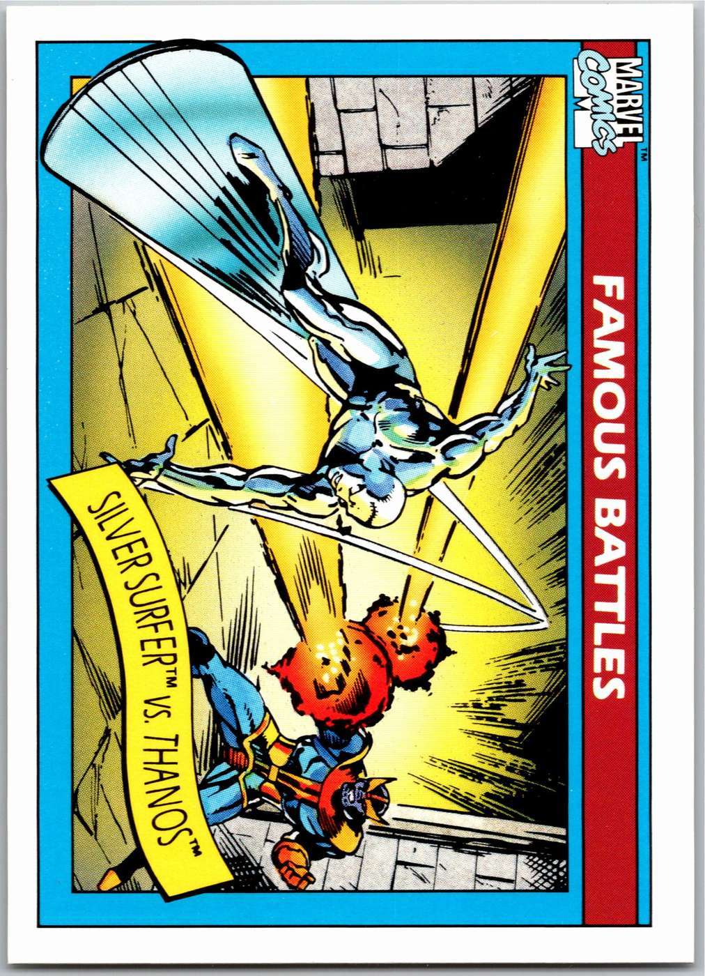 Silver Surfer vs. Thanos