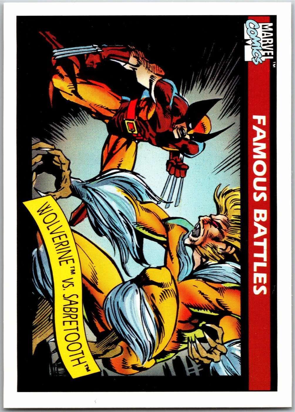 Wolverine vs. Sabretooth