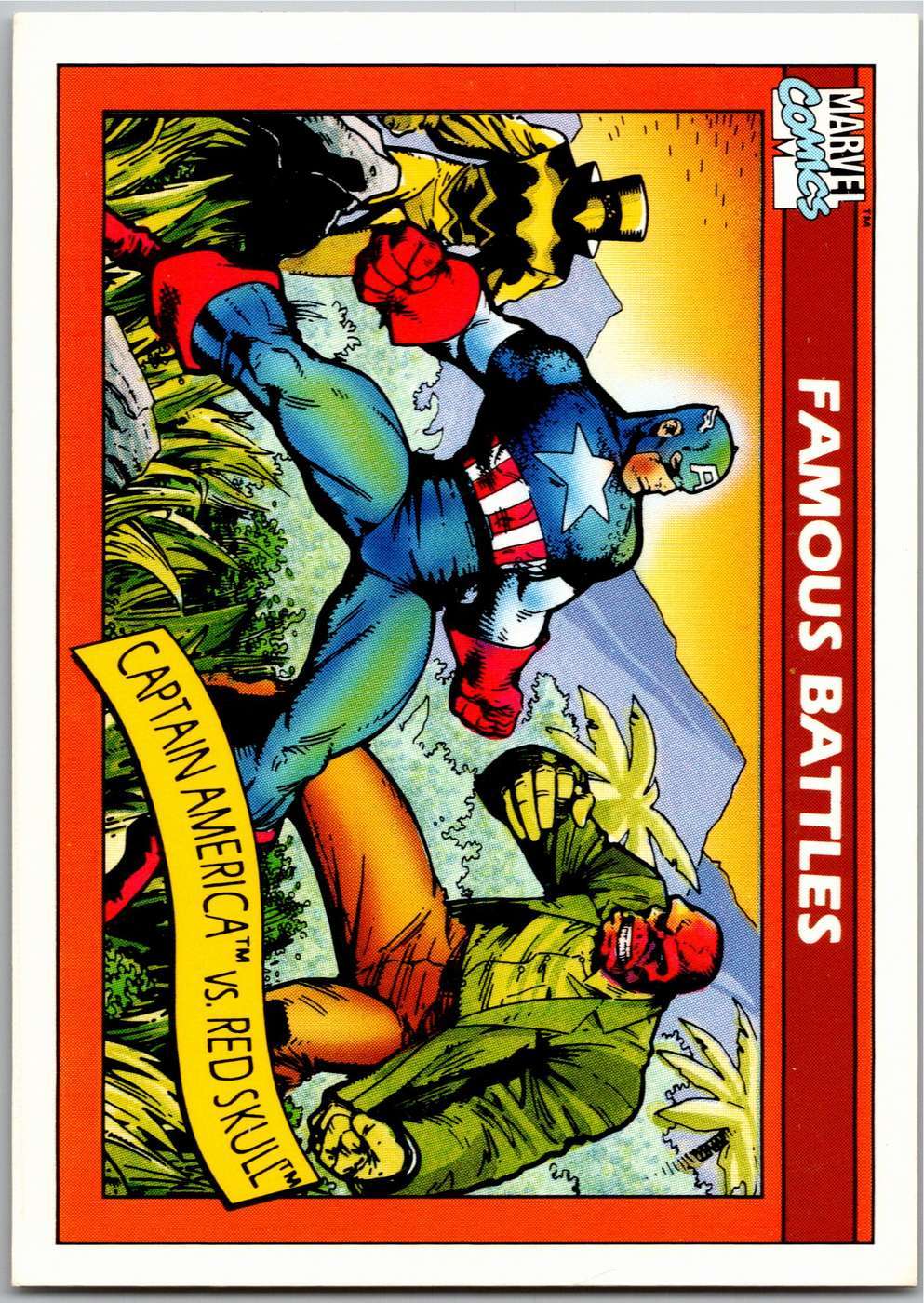 Captain America vs. Red Skull