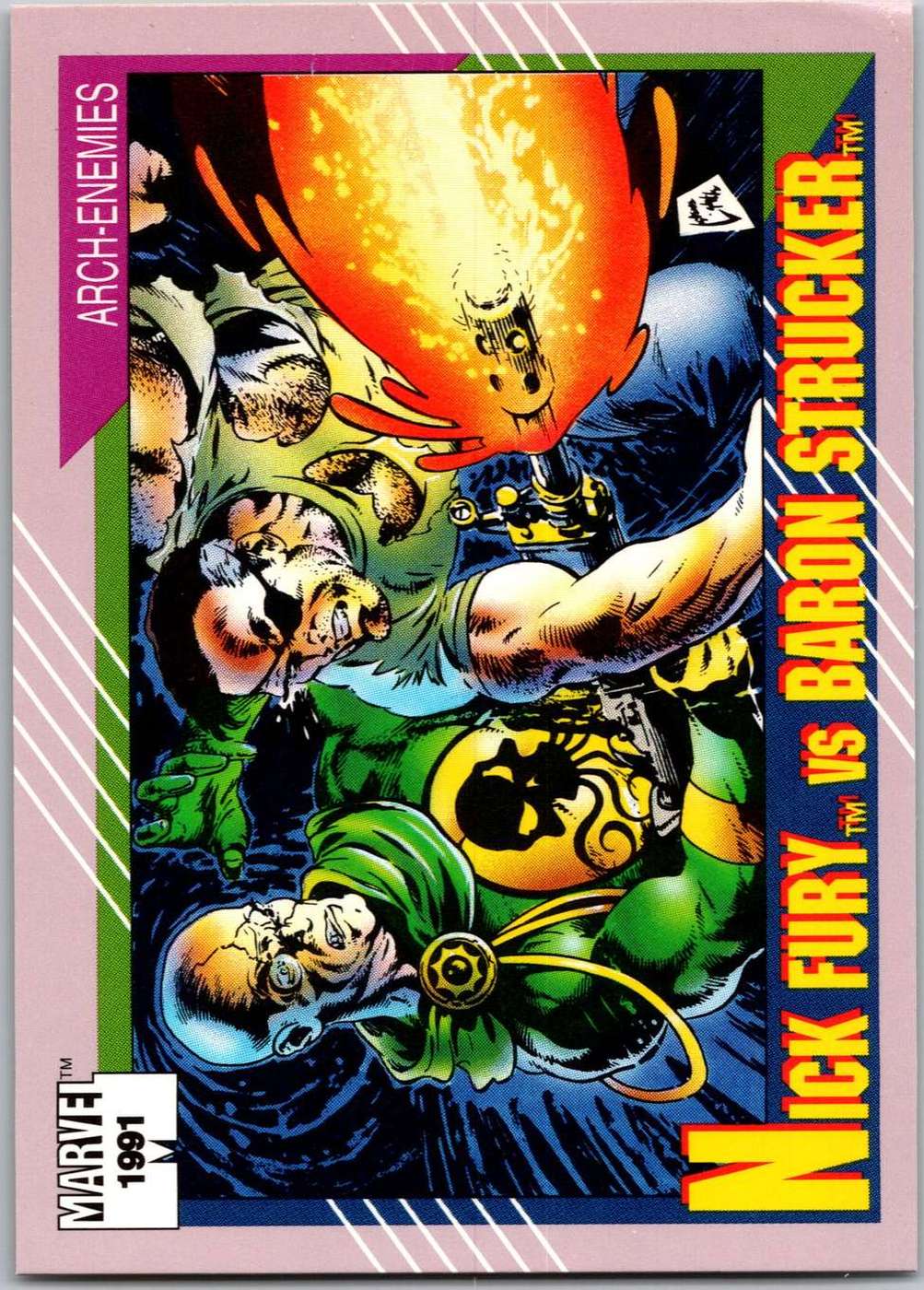 Nick Fury vs. Baron Strucker