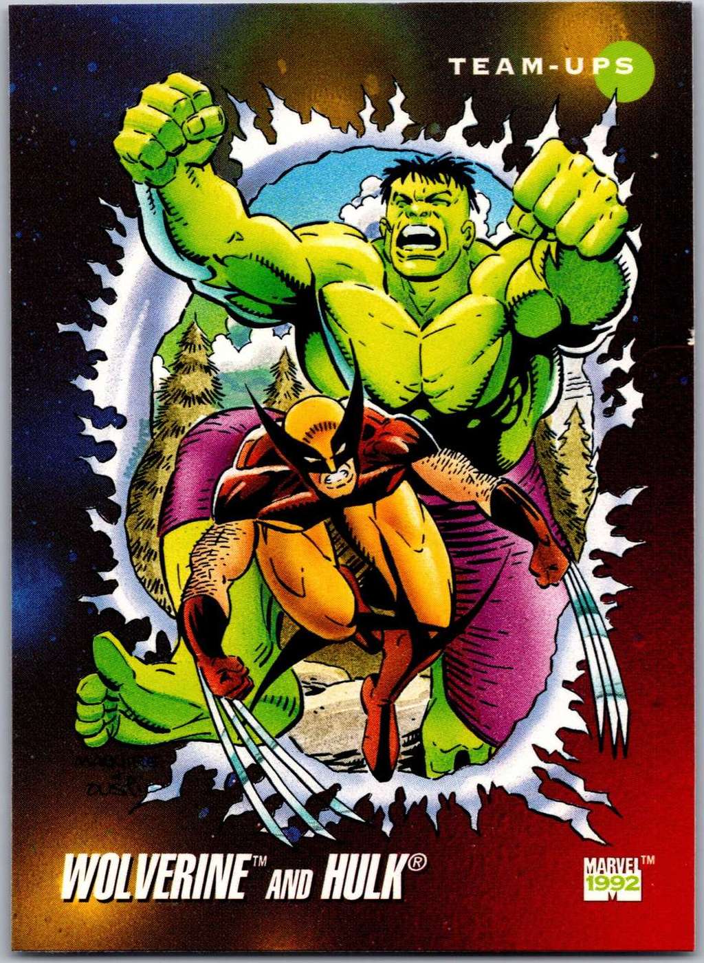 Wolverine and Hulk