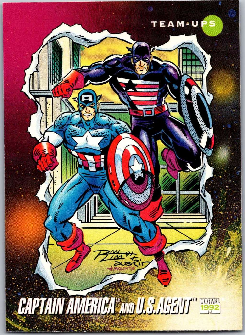 Captain America and U.S. Agent