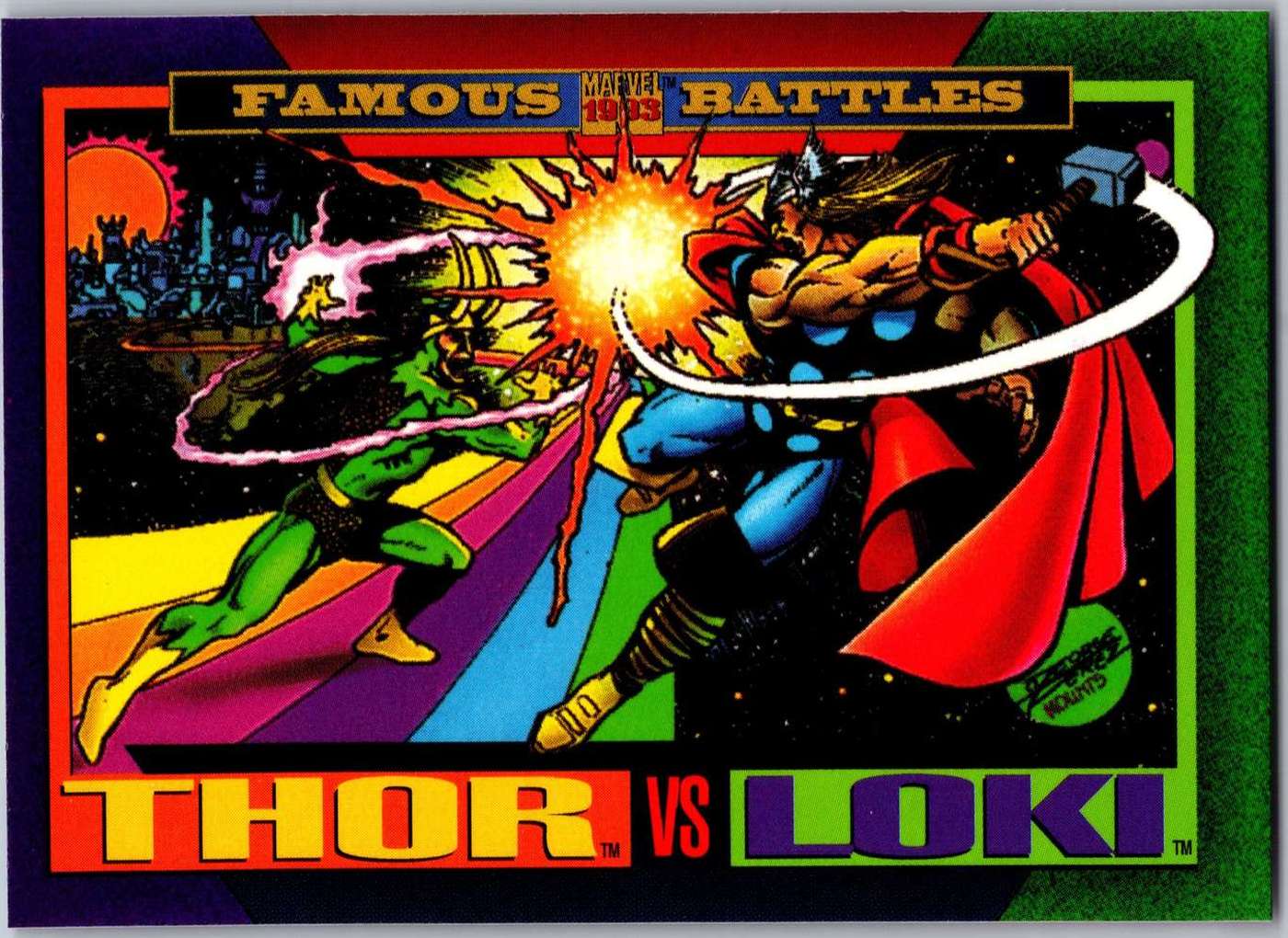 Thor vs Loki