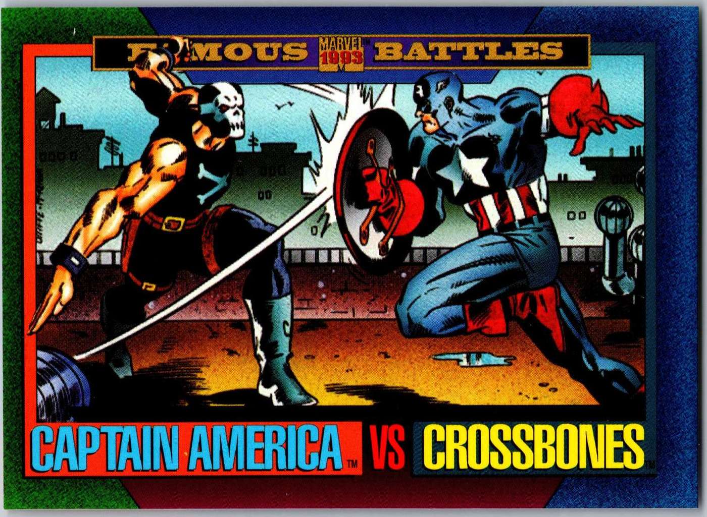 Captain America vs Crossbones
