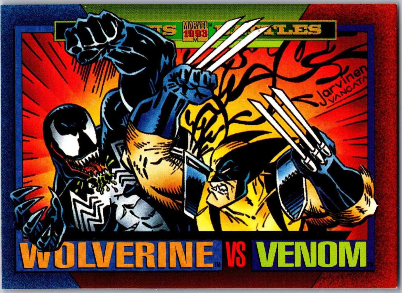 Wolverine vs Venom