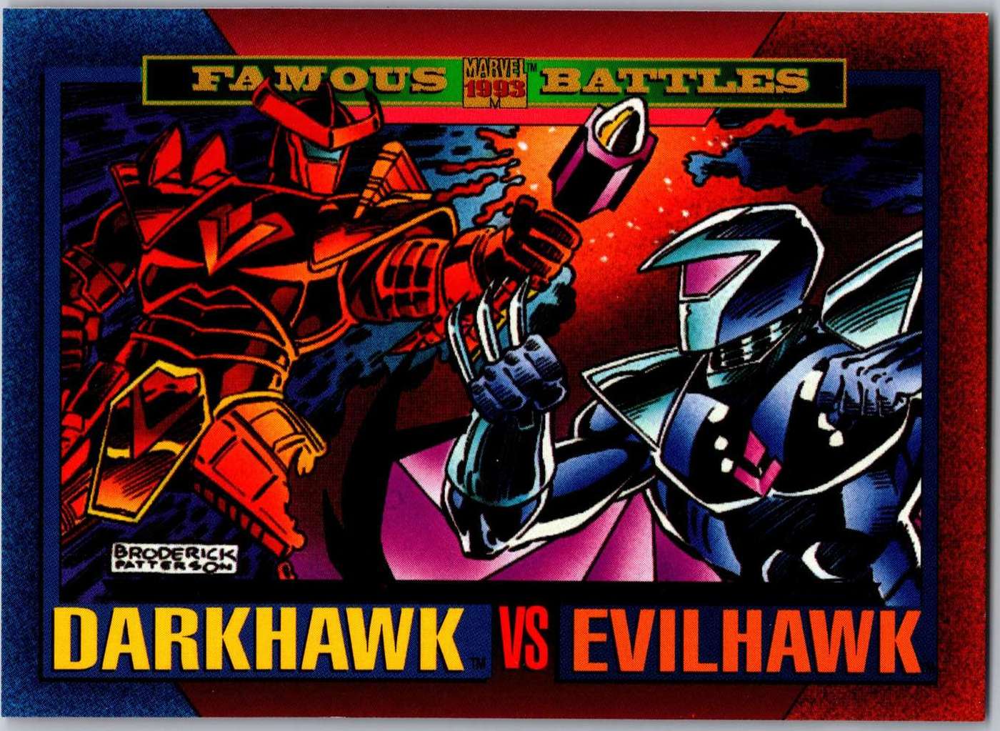 Darkhawk vs Evilhawk