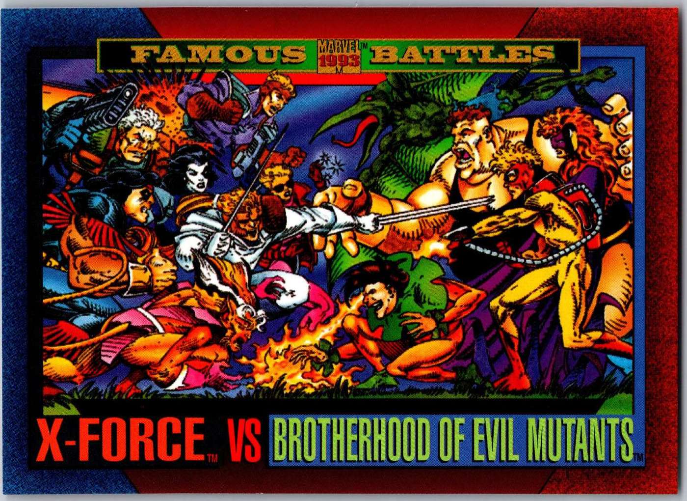 X-Force vs Brotherhood of Evil Mutants