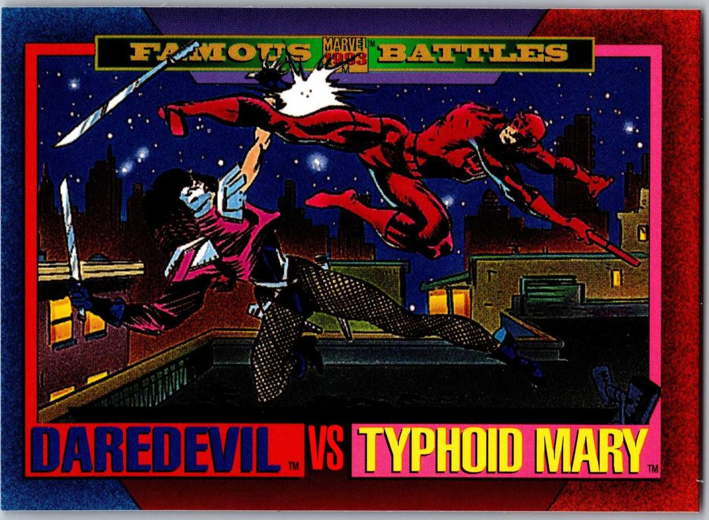Daredevil vs Typhoid Mary