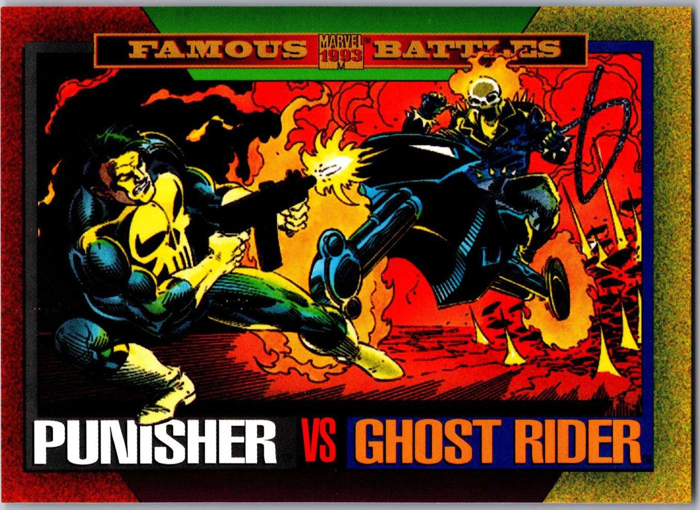 Punisher vs Ghost Rider