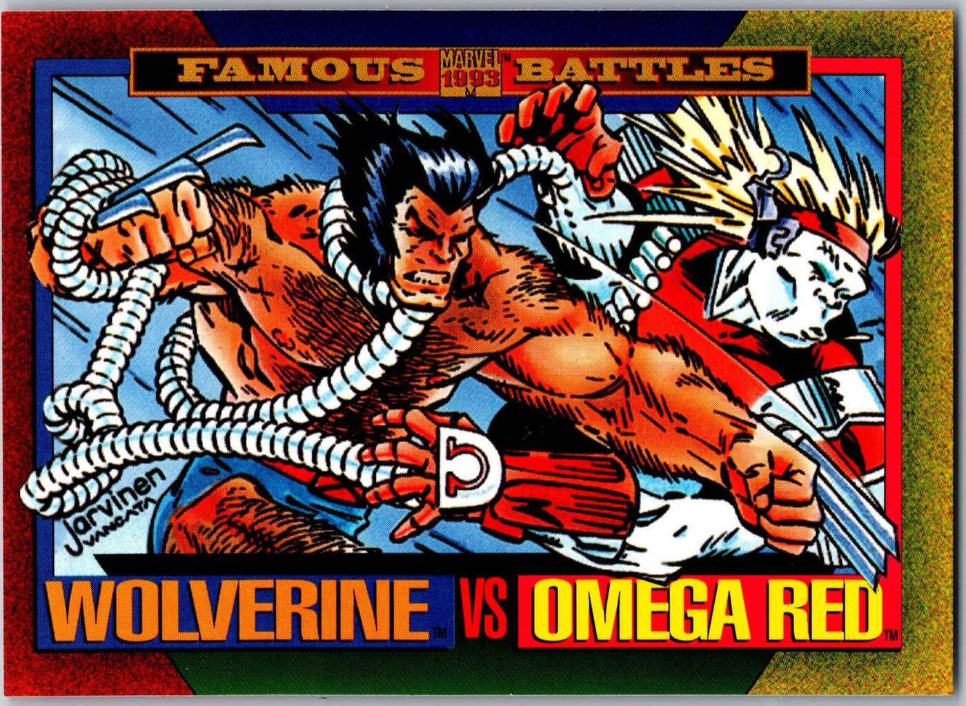 Wolverine vs Omega Red
