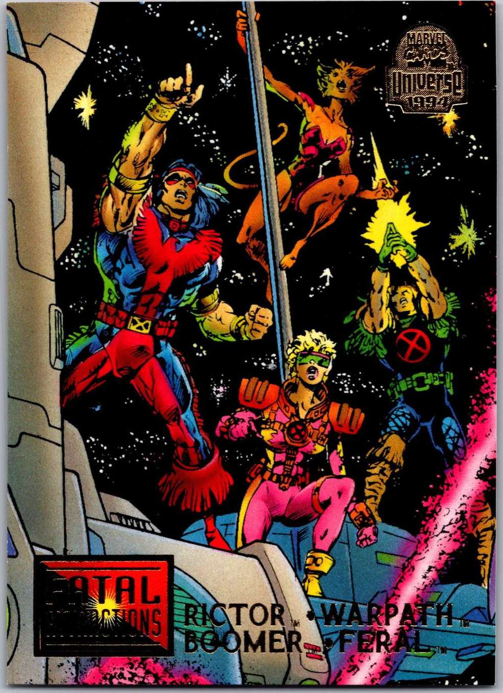 Rictor & Warpath & Boomer & Feral