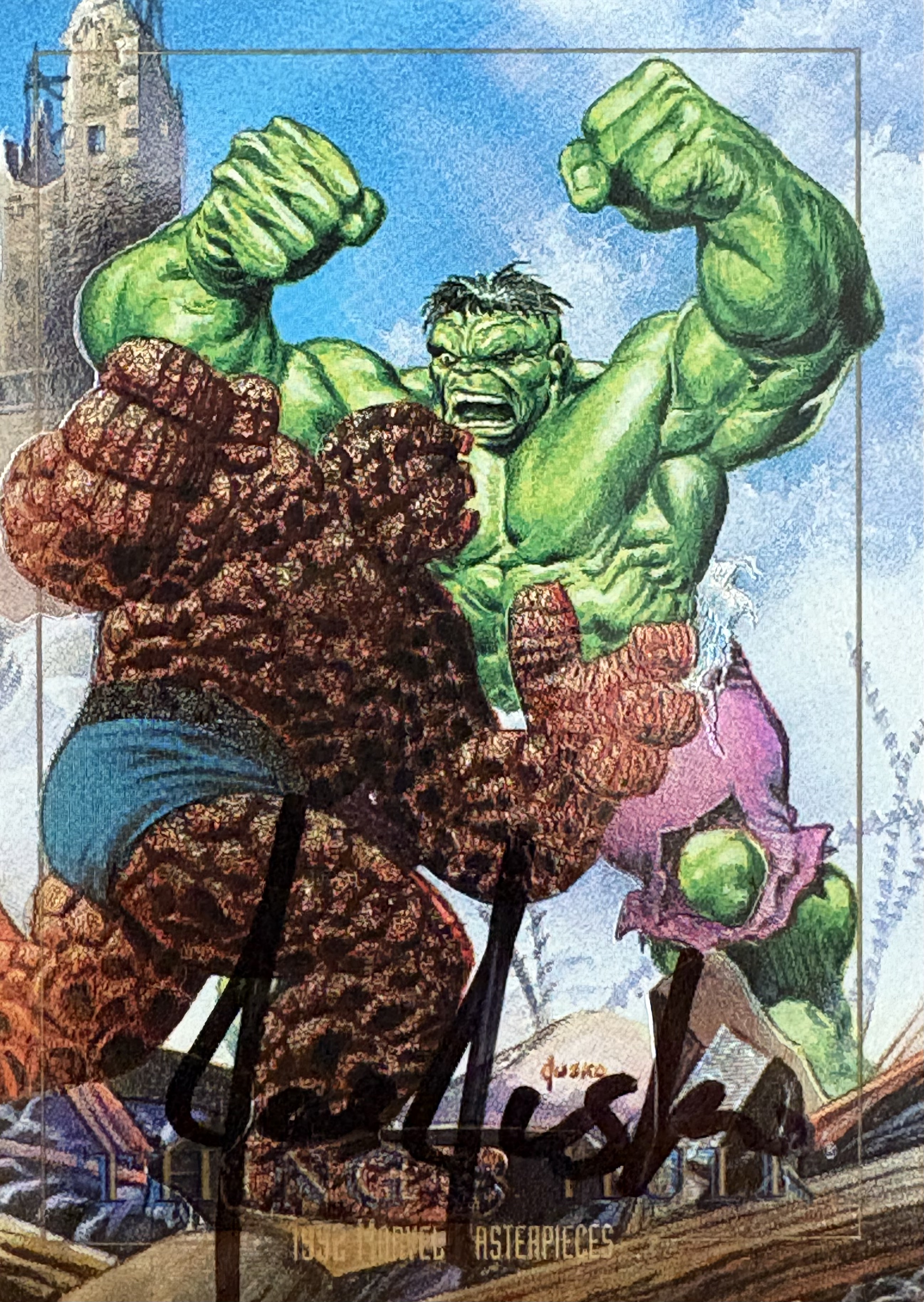 Thing vs. Hulk