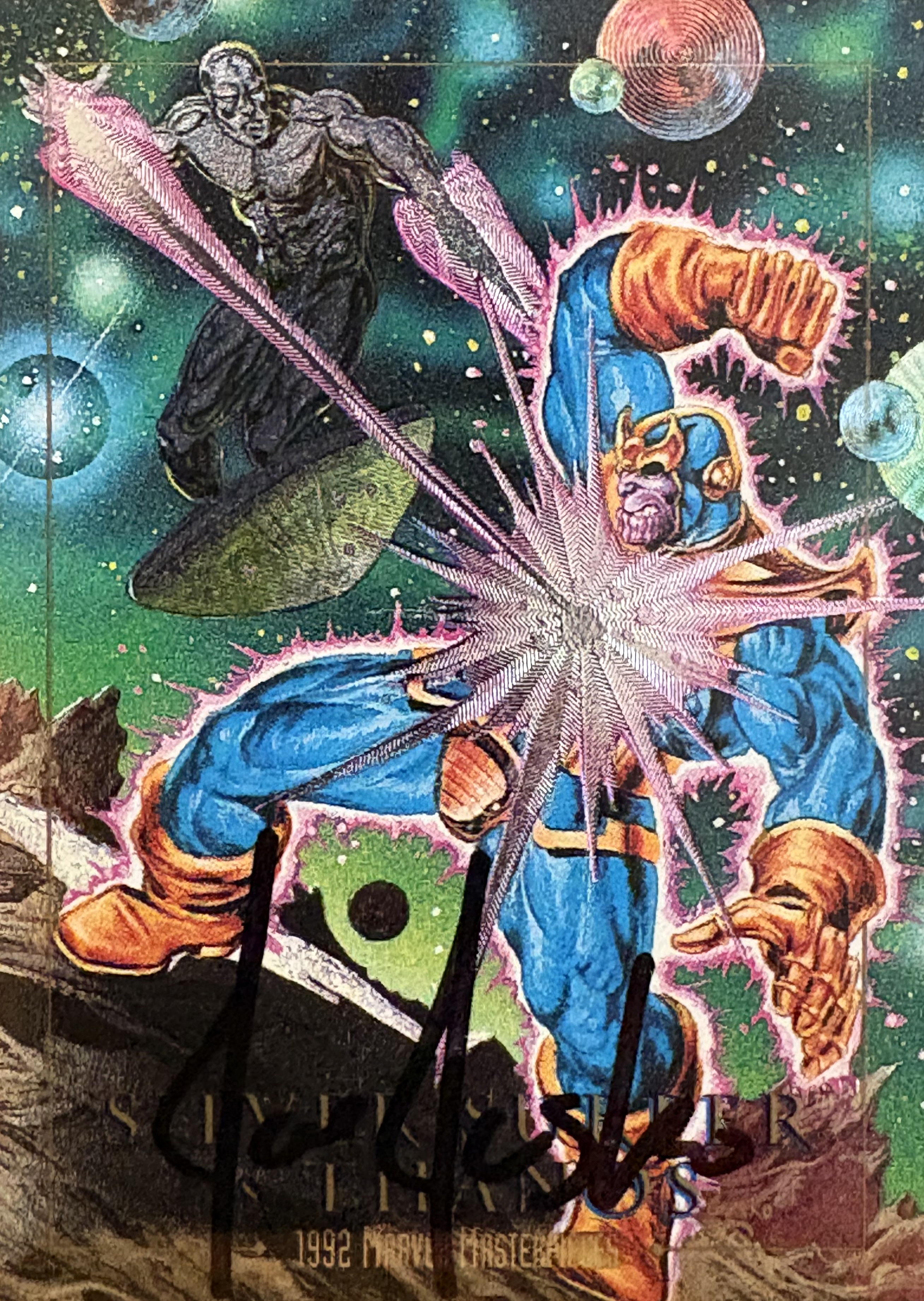 Silver Surfer vs. Thanos