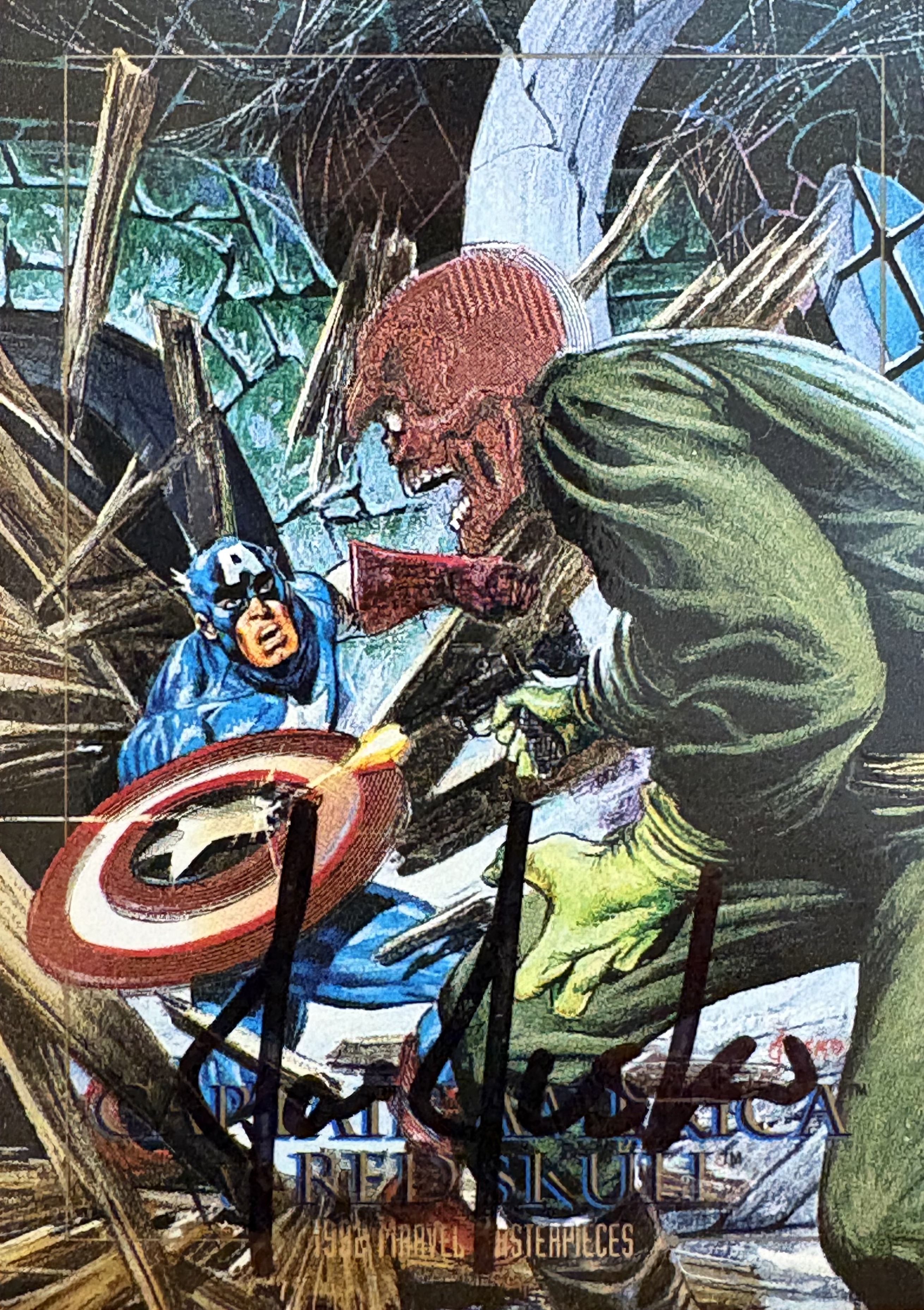Captain America vs. Red Skull
