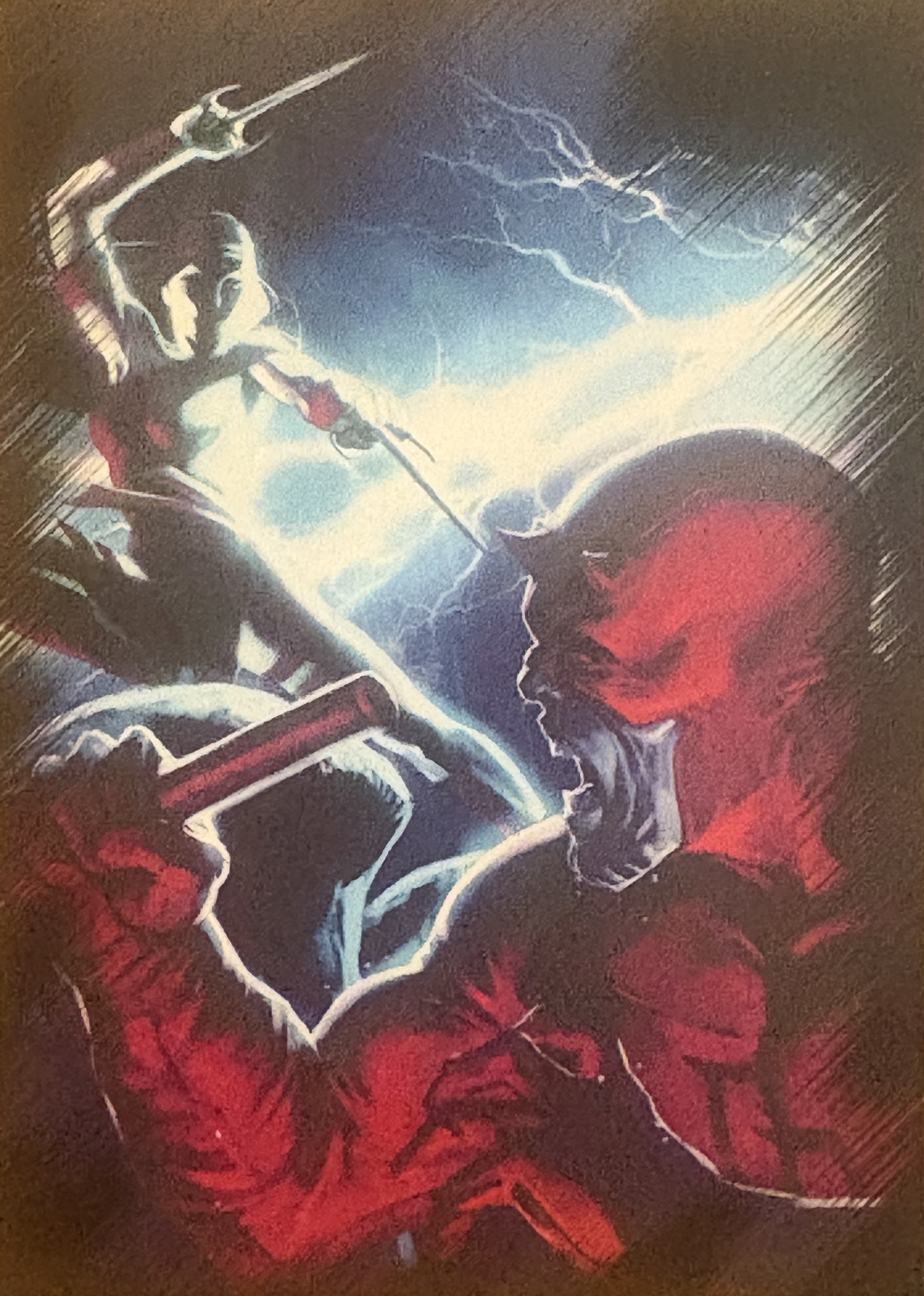 Elektra vs. Skrull Daredevil