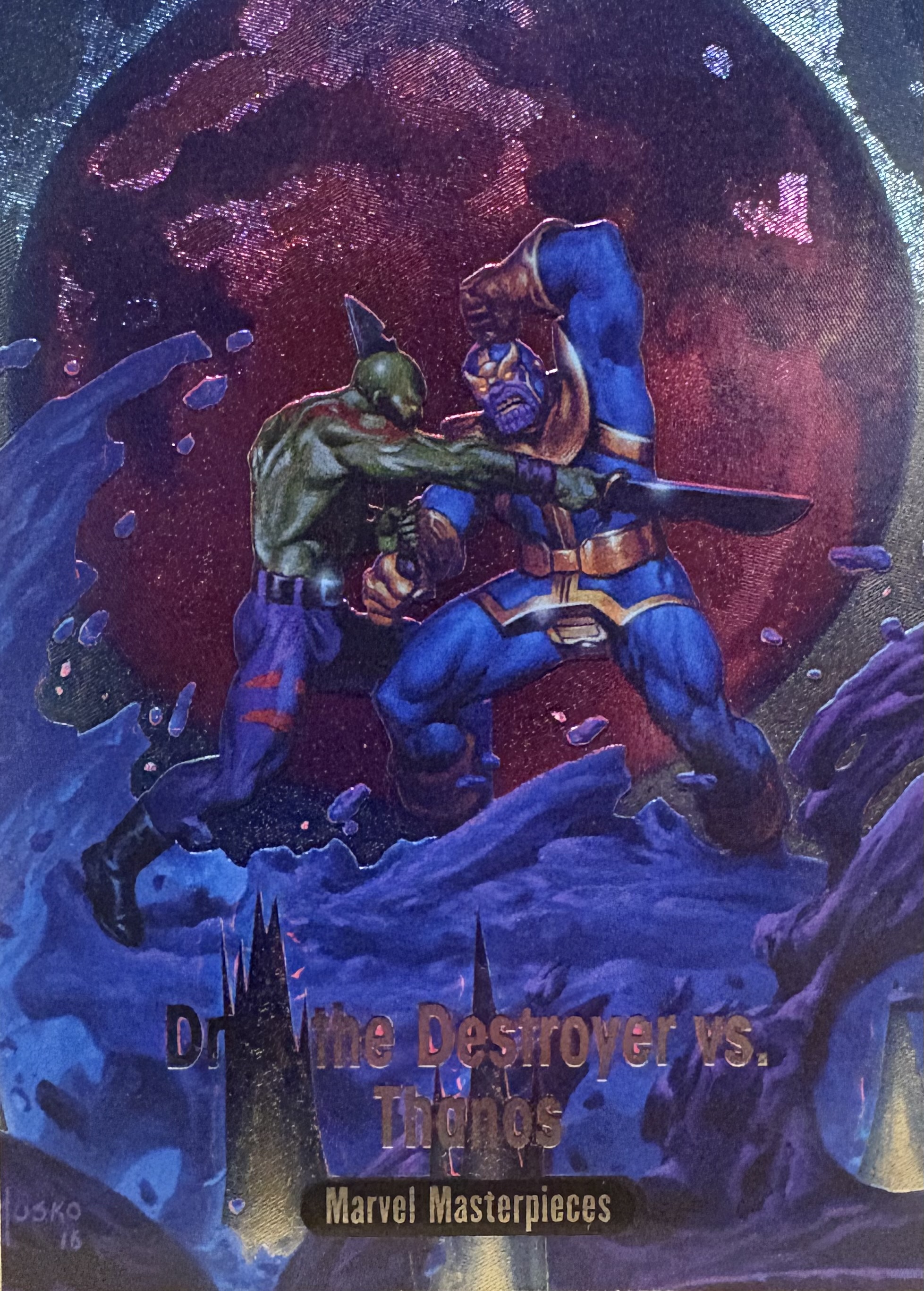 Drax The Destroyer vs. Thanos